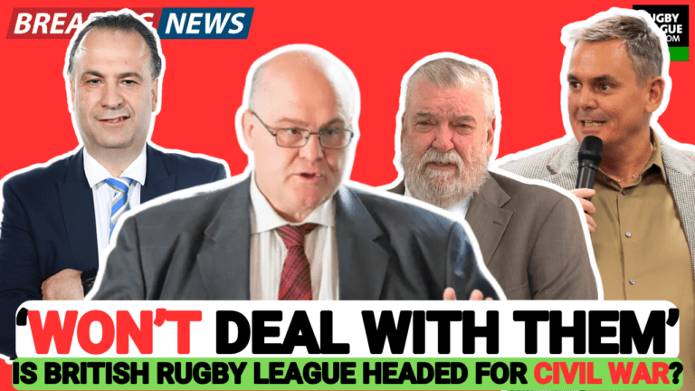 Video: ‘Won’t deal with them’ – Is British rugby league headed for civil war?