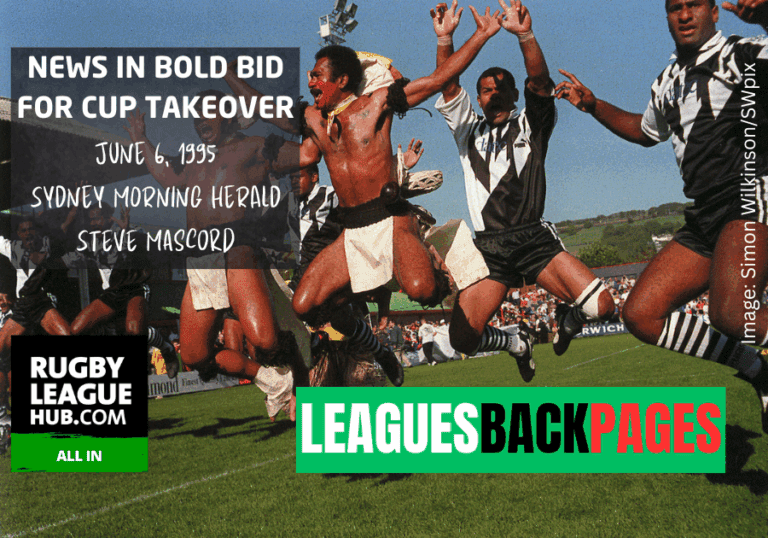 News in bold bid for Cup takeover (1995)