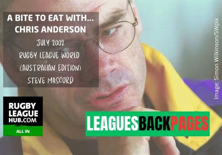 A bite to eat with … Chris Anderson (2002)