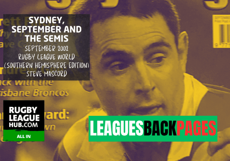 Sydney, September and the semis – an ethereal combination