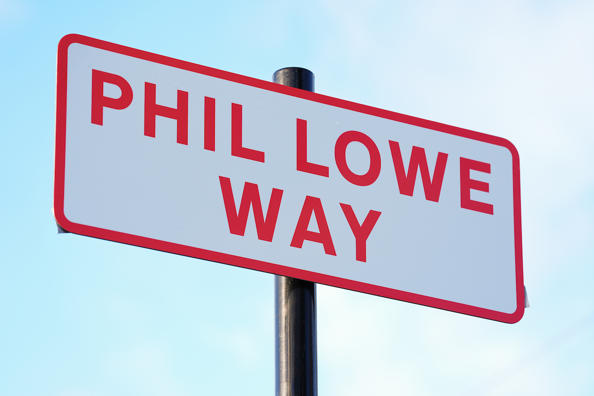 Take a walk down Phil Lowe Way