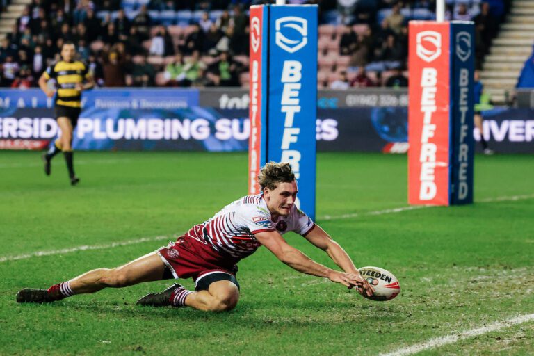Wigan make it a perfect five from five, just