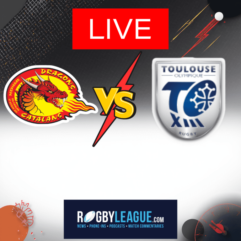 Live commentary: Catalans v Toulouse in Super League at Stade Gilbert Brutus