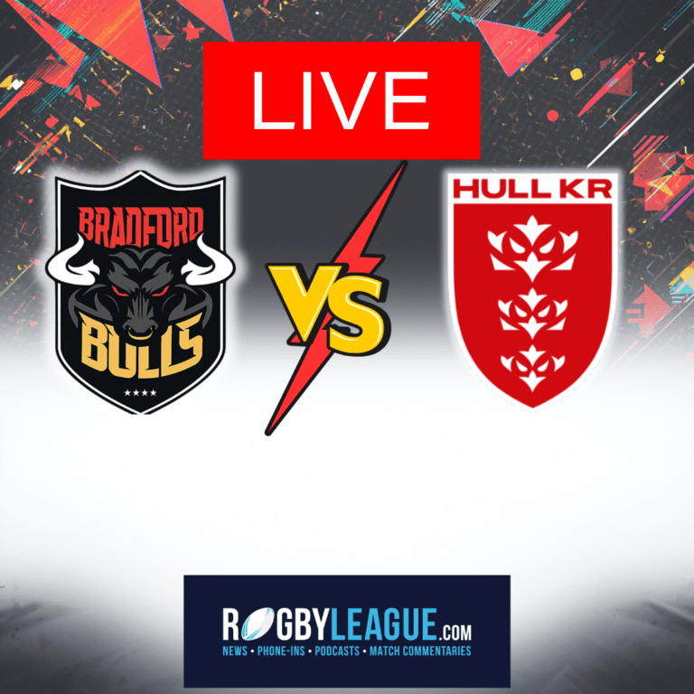 Live commentary: Bradford v Hull KR in Super League from Odsal Stadium
