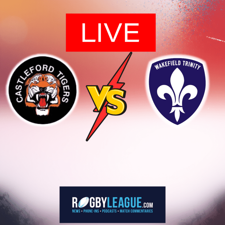 Live commentary: Castleford v Wakefield in Super League from OneBore Stadium