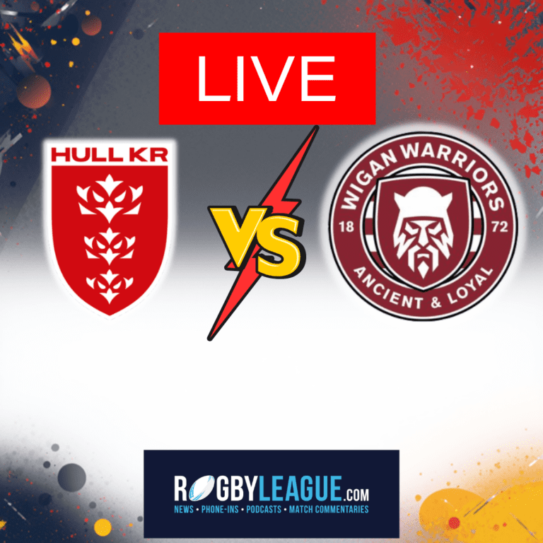 Live commentary: Hull KR v Wigan in Super League from Sewell Group Craven Park