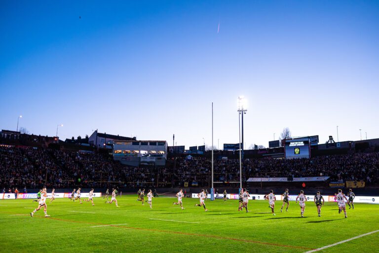 Picture by Alex Whitehead/SWpix.com - 03/04/2026 - Rugby League - Betfred Super League: Round 7 - Bradford Bulls vs Leeds Rhinos - Bartercard Odsal Stadium, Bradford, England - A General View (GV).