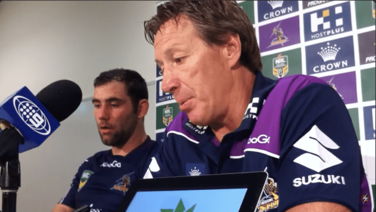 Drinks breaks are nothing new in rugby league – here’s a story from 2013