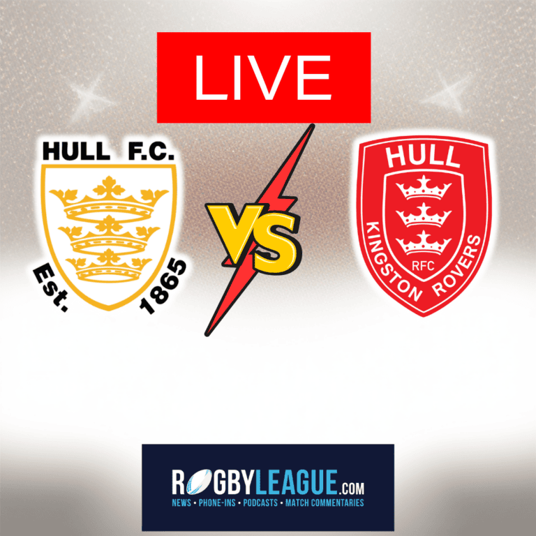 Live commentary: Hull FC v Hull KR in Super League from MKM Stadium