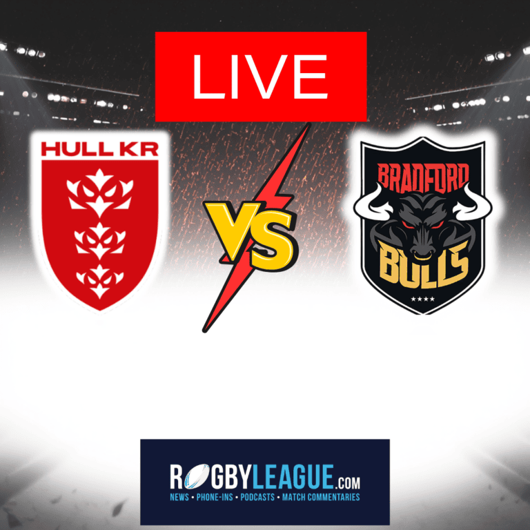 Live commentary: Hull KR v Bradford in Super League from Sewell Group Craven Park