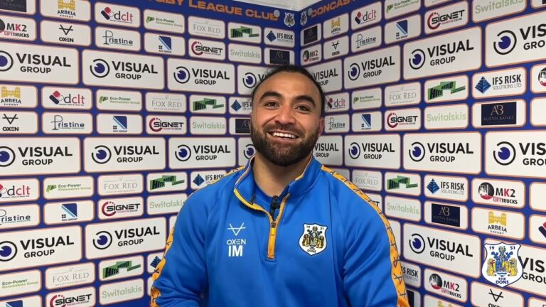 London 68 Doncaster 18: Issac Misky sent off while on the bench