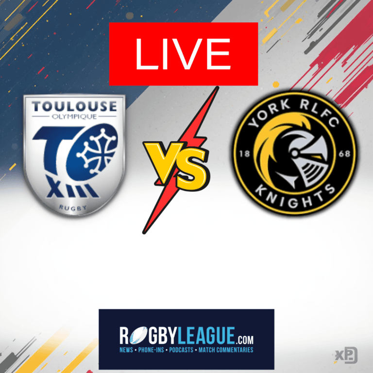 Live commentary: Toulouse v York in Super League at Stade Ernest Wallon