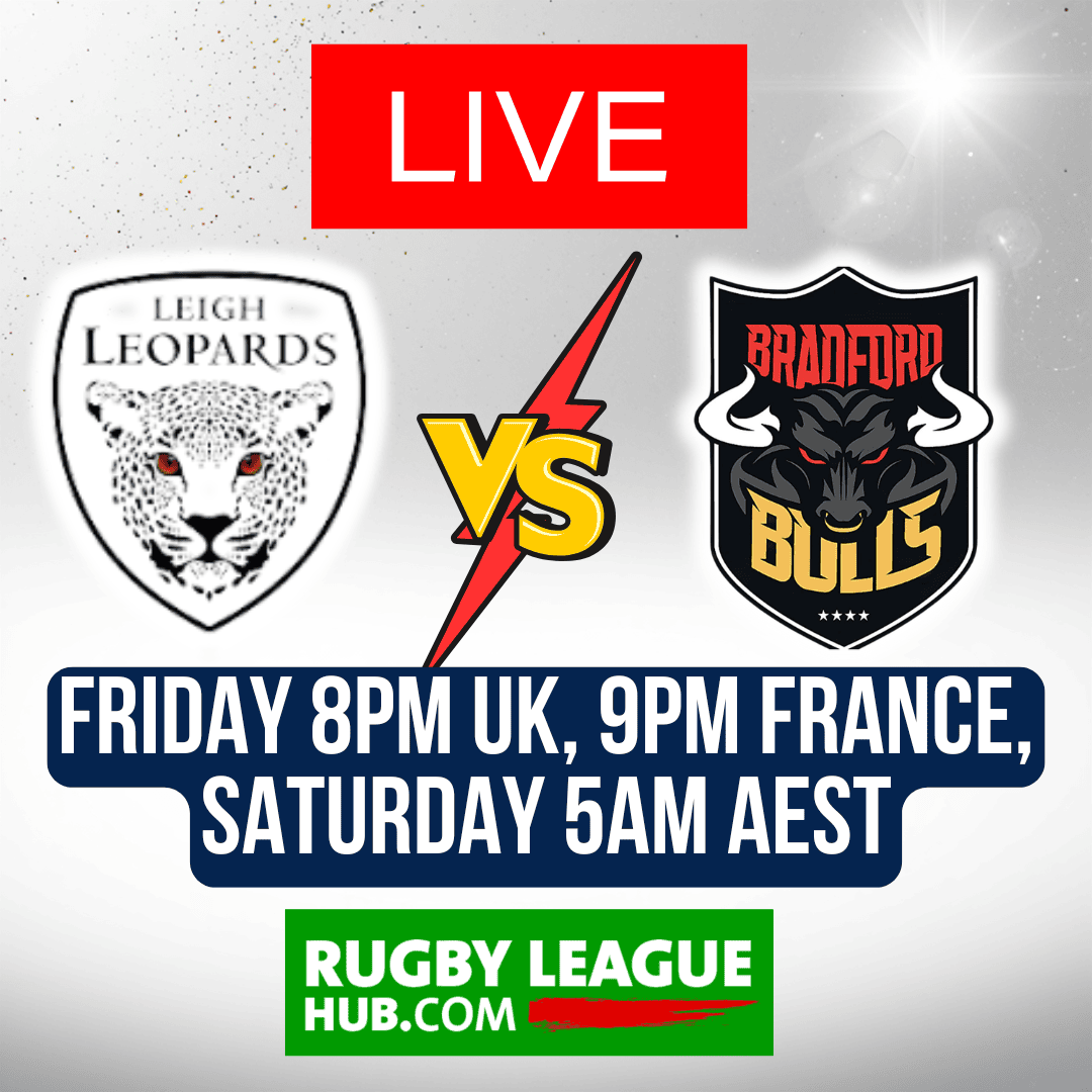 Live commentary: Leigh v Bradford in Super League from Leigh Sports Village