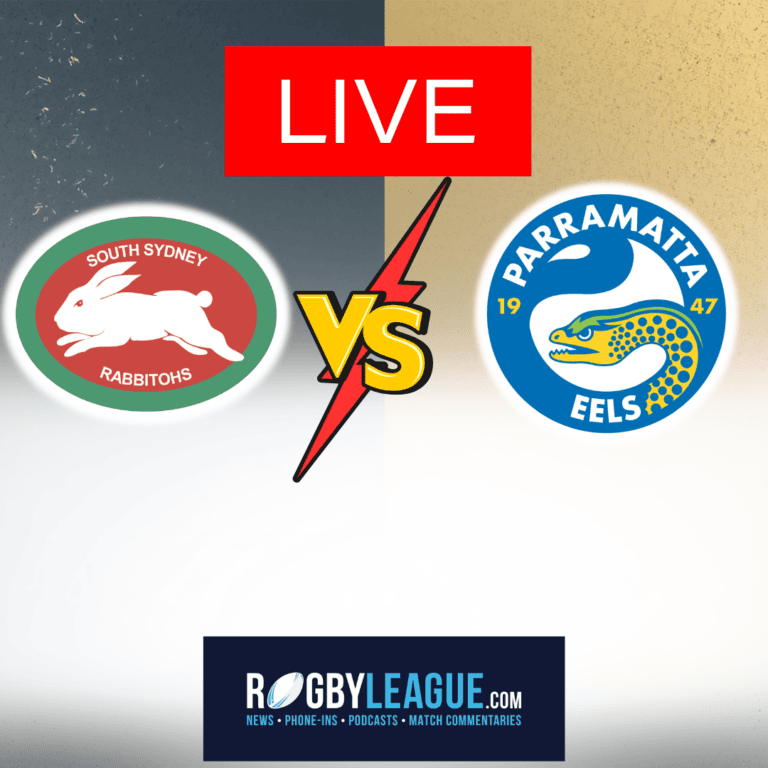 Live commentary: South Sydney v Parramatta in the NRL from Allianz Stadium